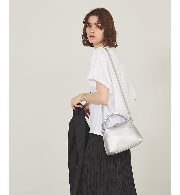 LOWELL things「【再入荷/新色追加】Muget/ダブルハンドルミニショルダーBAG【予約】」|ショルダー・メッセンジャー|