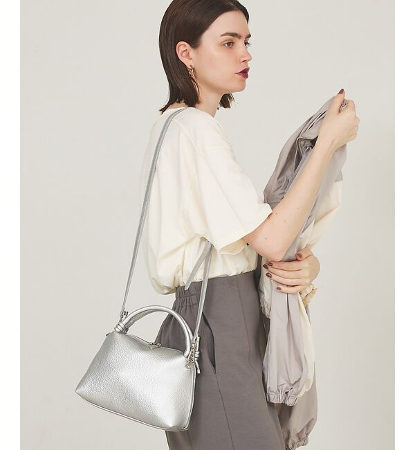 LOWELL things「【再入荷/新色追加】Muget/ダブルハンドルミニショルダーBAG【予約】」|ショルダー・メッセンジャー|