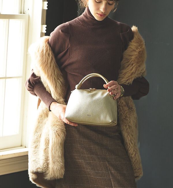 LOWELL things「【再入荷/新色追加】Muget/ダブルハンドルミニショルダーBAG【予約】」|ショルダー・メッセンジャー|
