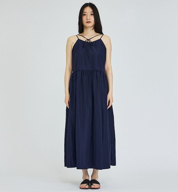 abahouse mavie「【ベッキーコラボ】2WAYリボン キャミソールワンピース」|ワンピース|