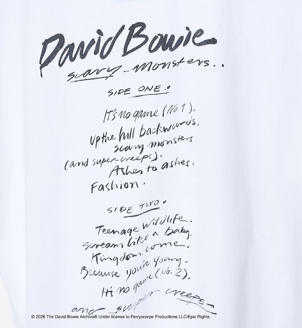 NOMINE「【GOOD ROCK SPEED】DAVID BOWIE SOUND AND V」|Tシャツ・カットソー|