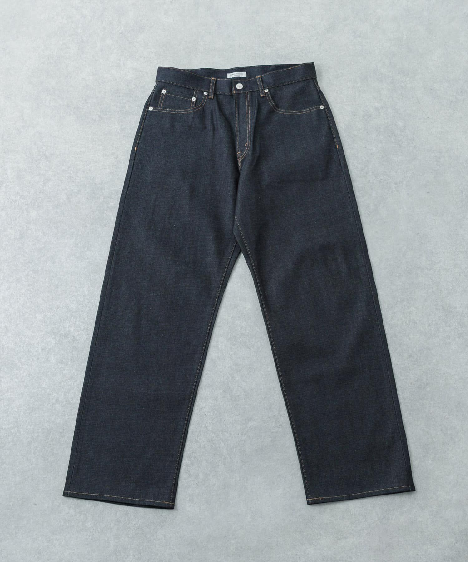 URBAN RESEARCH「SHIOTA　スーピマDENIM PANTSワイド#BOB」|デニム|インディゴブルー