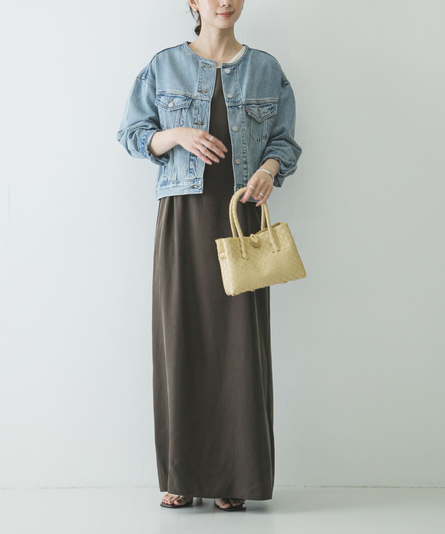 URBAN RESEARCH「LEVI&rsquo;S　COLLARLESS 90S TRUCKER」|デニムジャケット|