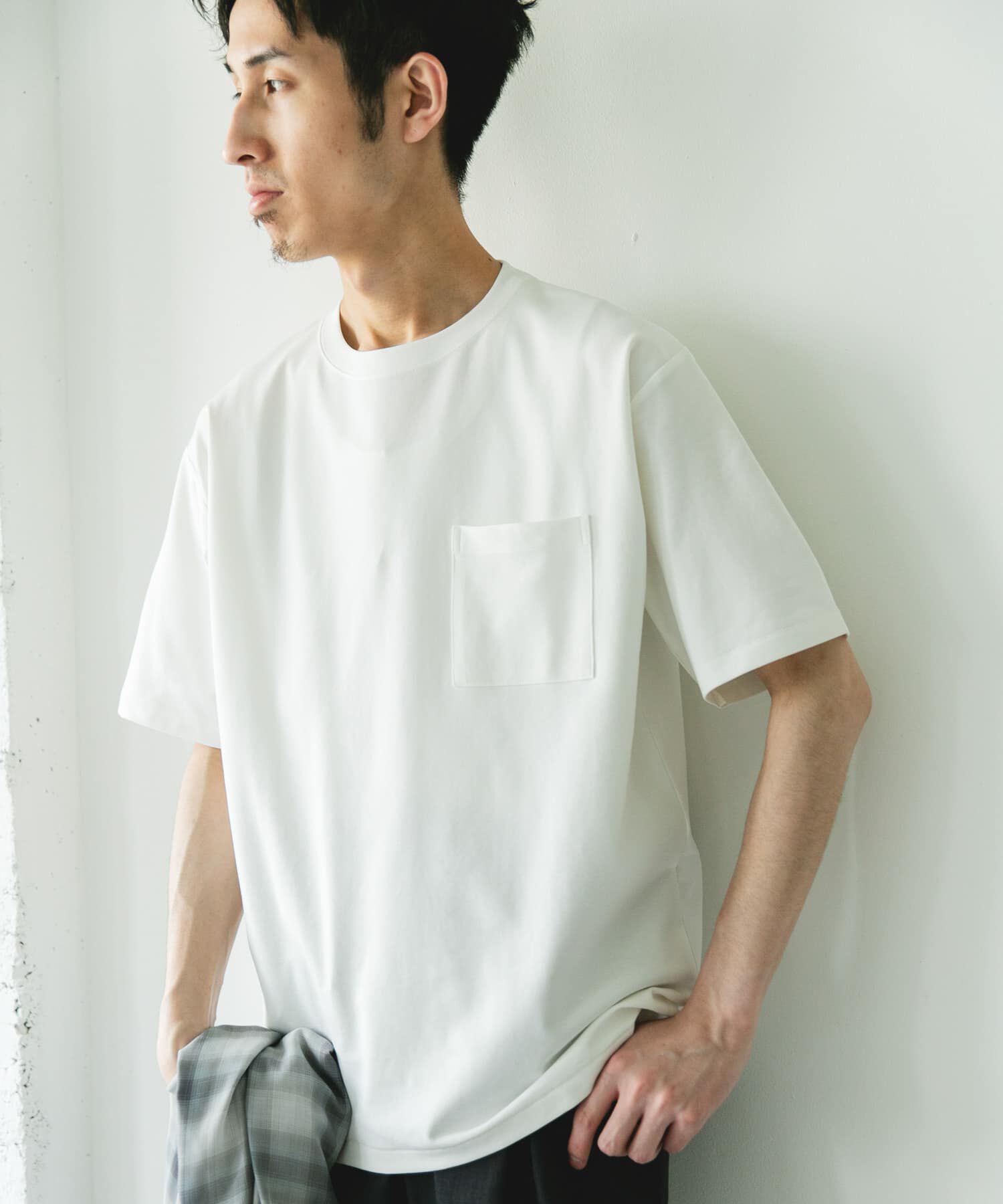 URBAN RESEARCH DOORS「『速乾/ｲｰｼﾞｰｹｱ/遮熱/接触冷感/UVｶｯﾄ』ﾏﾙﾁｽﾍﾟｯｸ ﾎﾟﾝ」|Tシャツ・カットソー|