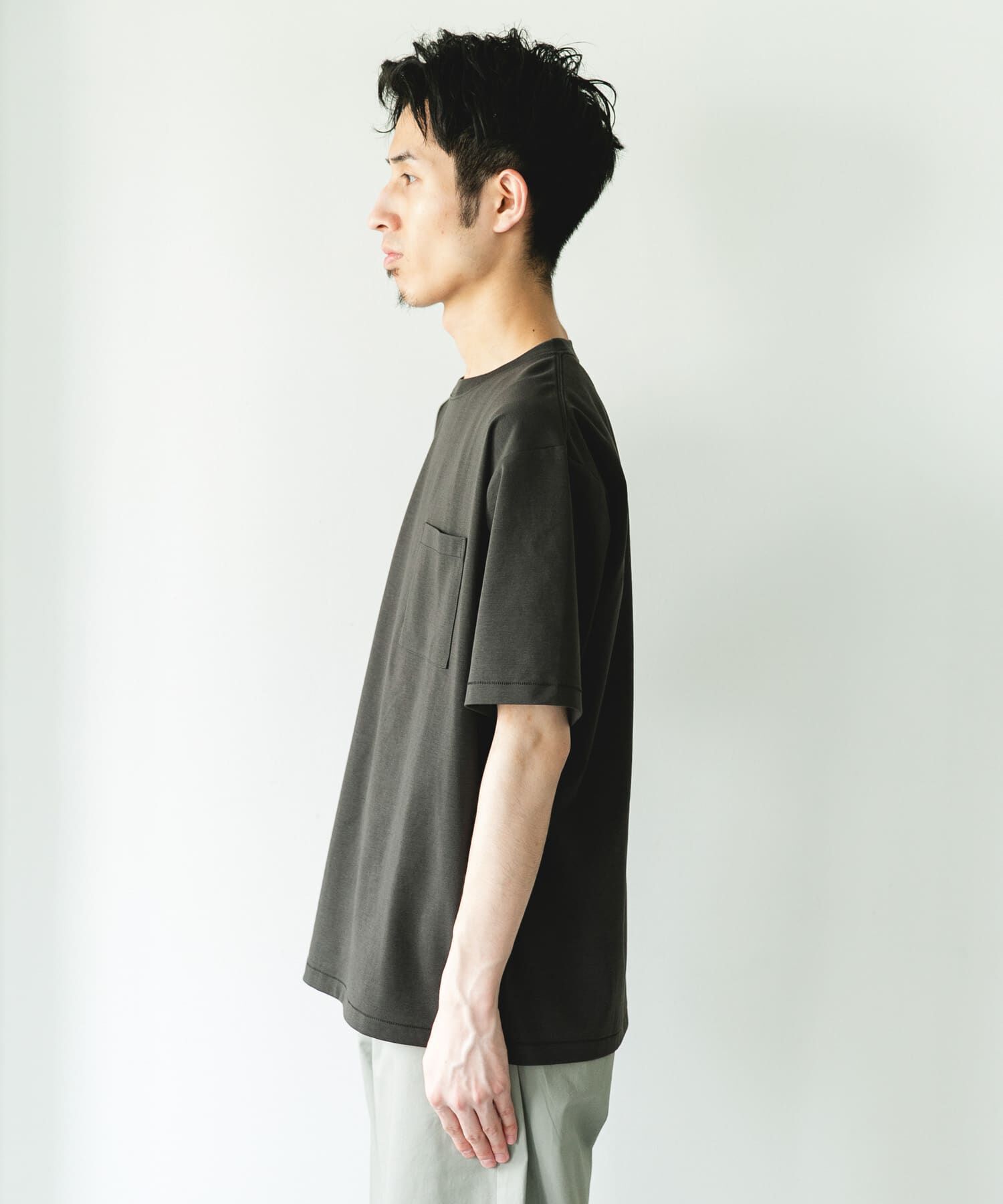 URBAN RESEARCH DOORS「『速乾/ｲｰｼﾞｰｹｱ/遮熱/接触冷感/UVｶｯﾄ』ﾏﾙﾁｽﾍﾟｯｸ ﾎﾟﾝ」|Tシャツ・カットソー|