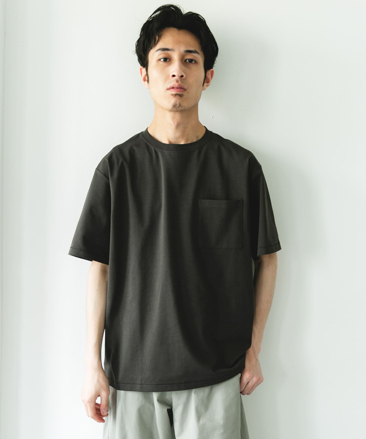 URBAN RESEARCH DOORS「『速乾/ｲｰｼﾞｰｹｱ/遮熱/接触冷感/UVｶｯﾄ』ﾏﾙﾁｽﾍﾟｯｸ ﾎﾟﾝ」|Tシャツ・カットソー|