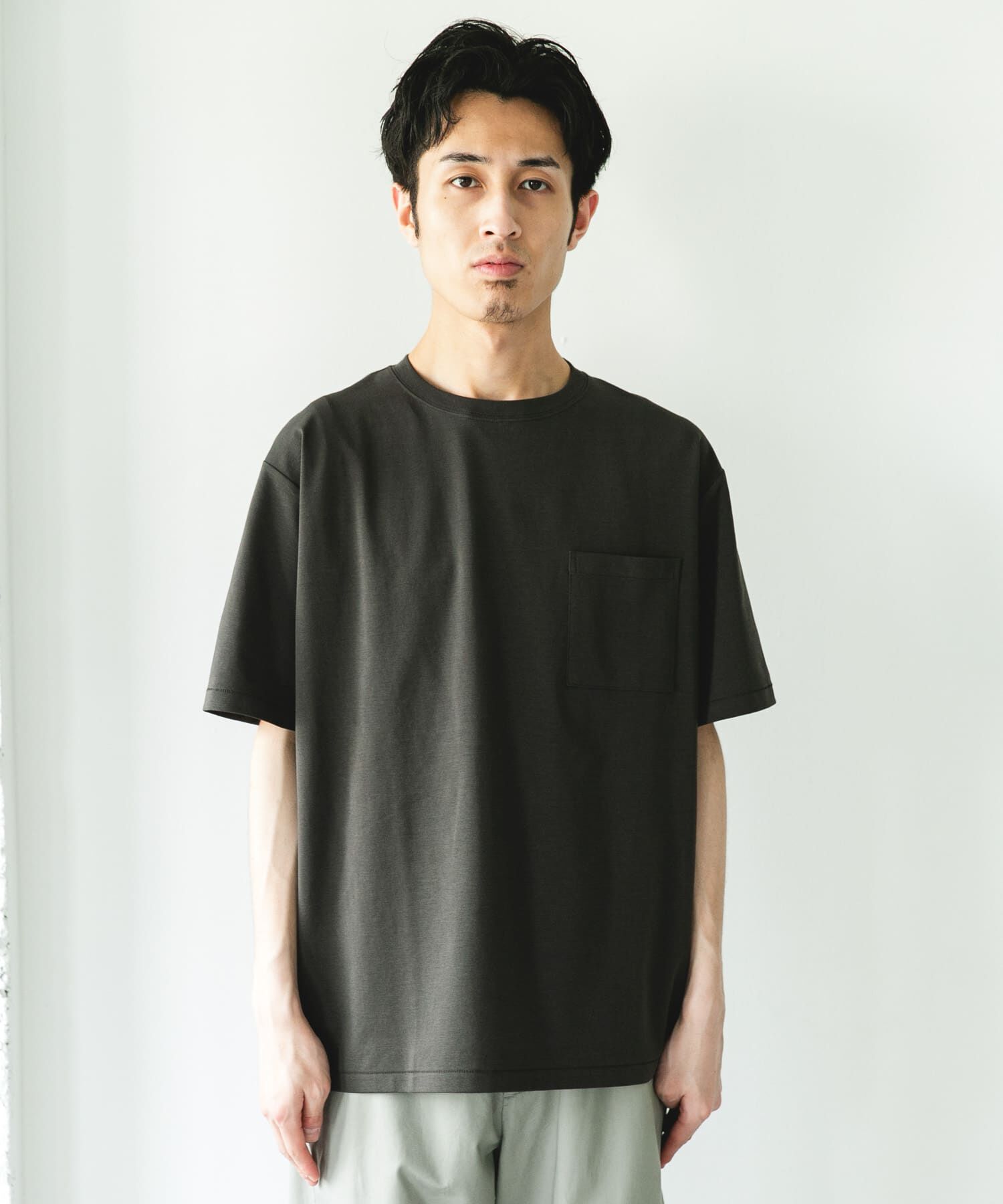URBAN RESEARCH DOORS「『速乾/ｲｰｼﾞｰｹｱ/遮熱/接触冷感/UVｶｯﾄ』ﾏﾙﾁｽﾍﾟｯｸ ﾎﾟﾝ」|Tシャツ・カットソー|