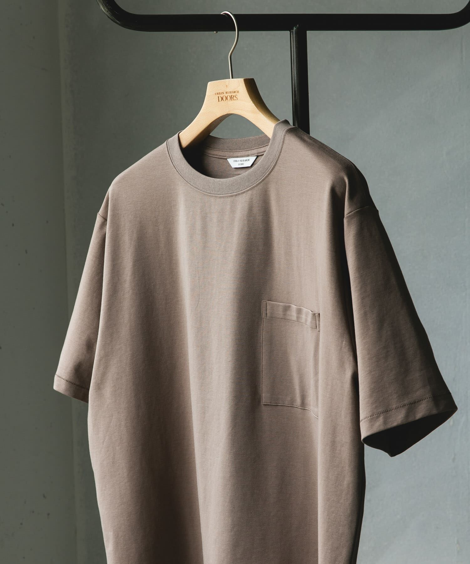 URBAN RESEARCH DOORS「『速乾/ｲｰｼﾞｰｹｱ/遮熱/接触冷感/UVｶｯﾄ』ﾏﾙﾁｽﾍﾟｯｸ ﾎﾟﾝ」|Tシャツ・カットソー|モカ