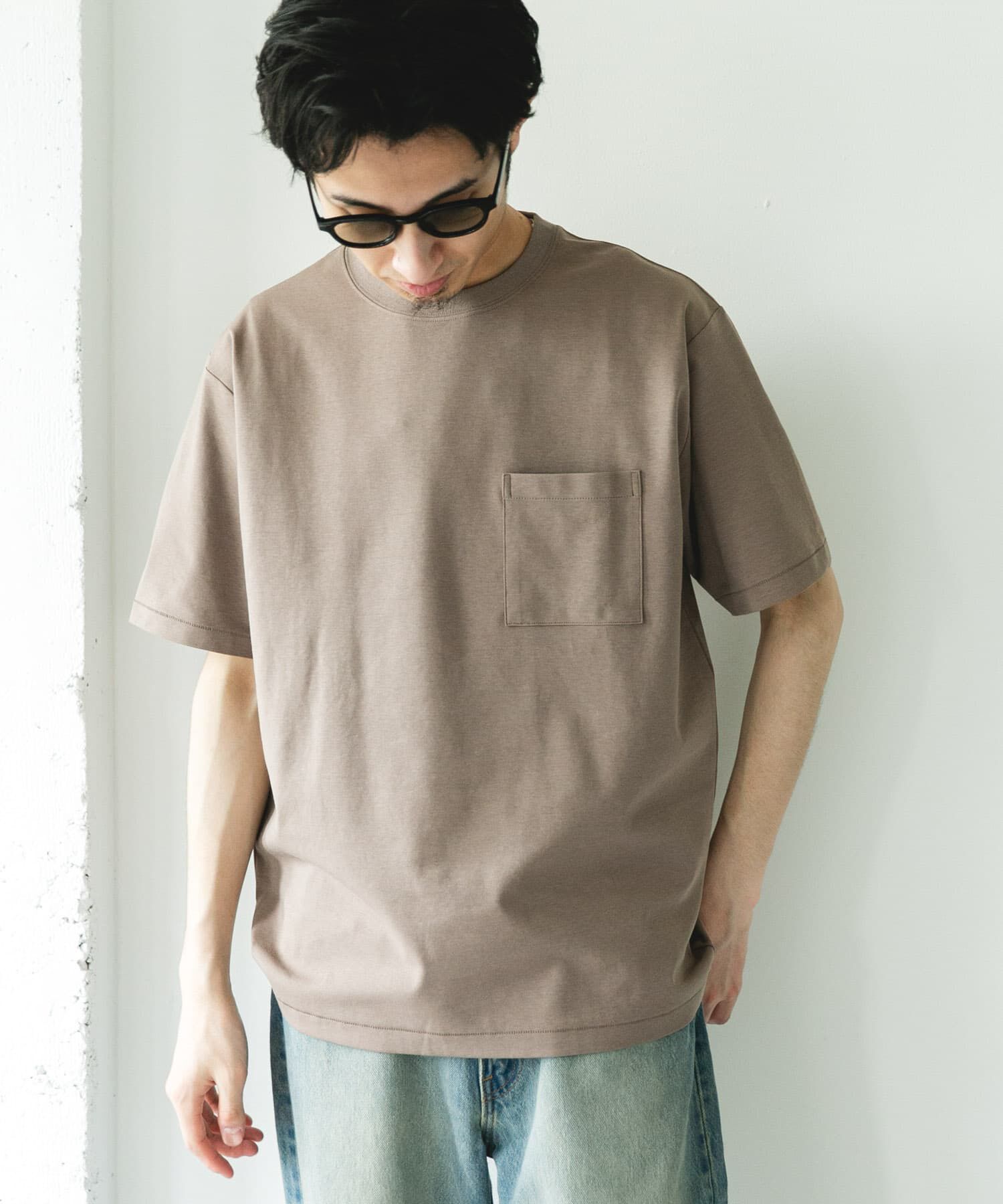 URBAN RESEARCH DOORS「『速乾/ｲｰｼﾞｰｹｱ/遮熱/接触冷感/UVｶｯﾄ』ﾏﾙﾁｽﾍﾟｯｸ ﾎﾟﾝ」|Tシャツ・カットソー|