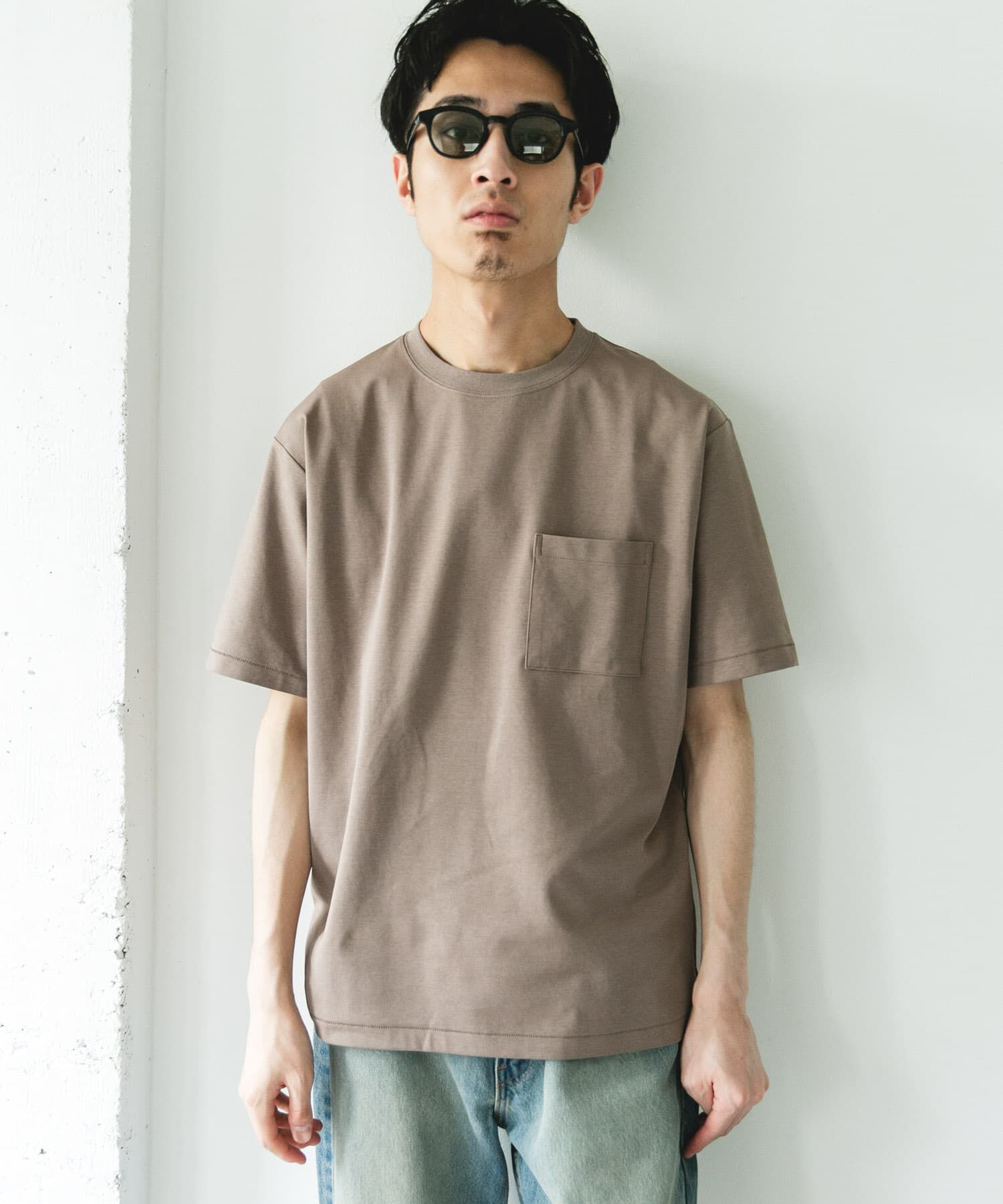URBAN RESEARCH DOORS「『速乾/ｲｰｼﾞｰｹｱ/遮熱/接触冷感/UVｶｯﾄ』ﾏﾙﾁｽﾍﾟｯｸ ﾎﾟﾝ」|Tシャツ・カットソー|
