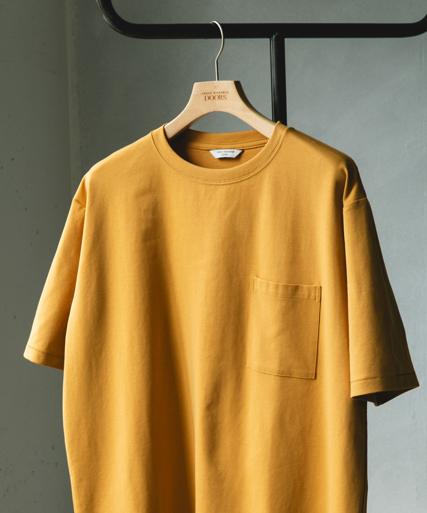 URBAN RESEARCH DOORS「『速乾/ｲｰｼﾞｰｹｱ/遮熱/接触冷感/UVｶｯﾄ』ﾏﾙﾁｽﾍﾟｯｸ ﾎﾟﾝ」|Tシャツ・カットソー|イエロー