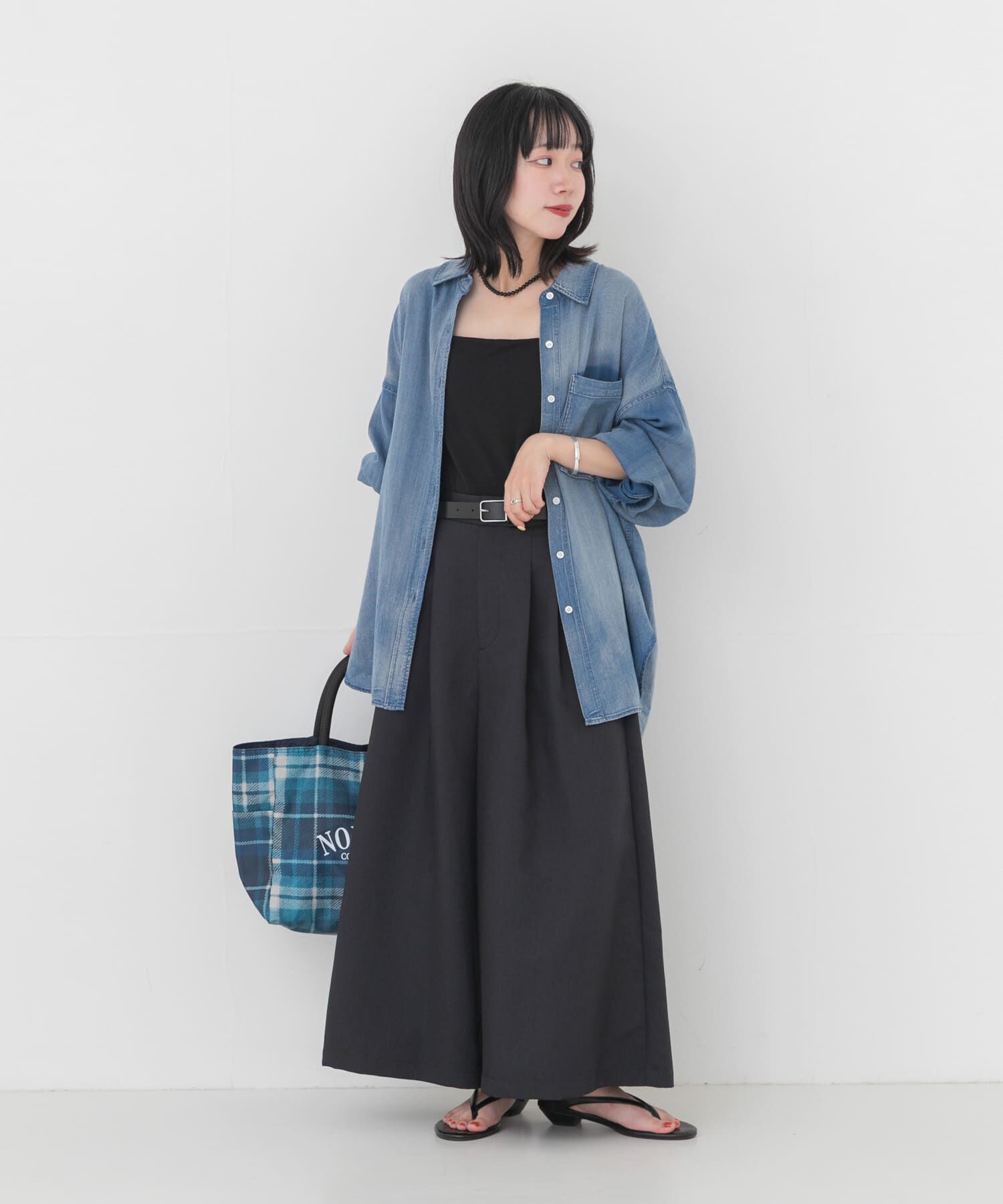 URBAN RESEARCH「シアーデニムシャツ」|シャツ・ブラウス|