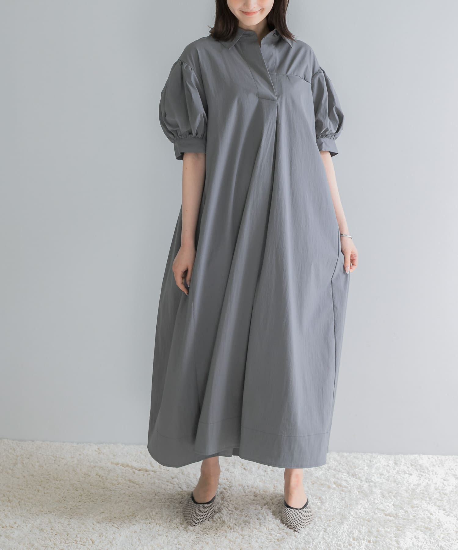 URBAN RESEARCH ROSSO「『別注』ELENDEEK&times;ROSSO　FORM SHIRT ONEPIECE」|ワンピース|