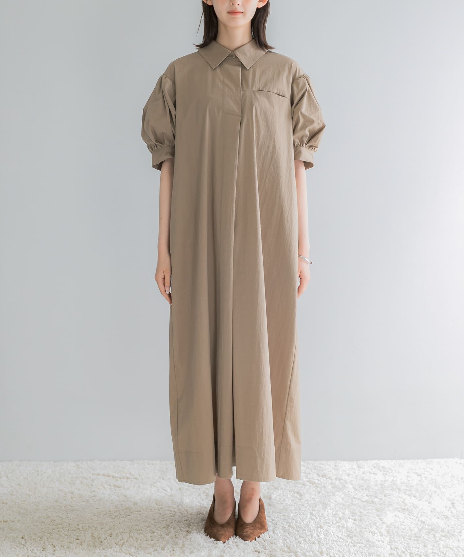 URBAN RESEARCH ROSSO「『別注』ELENDEEK&times;ROSSO　FORM SHIRT ONEPIECE」|ワンピース|