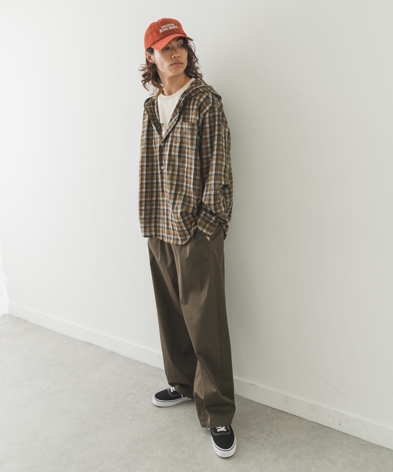 Sonny Label 「チェックフーデッドシャツ」|シャツ・ブラウス|