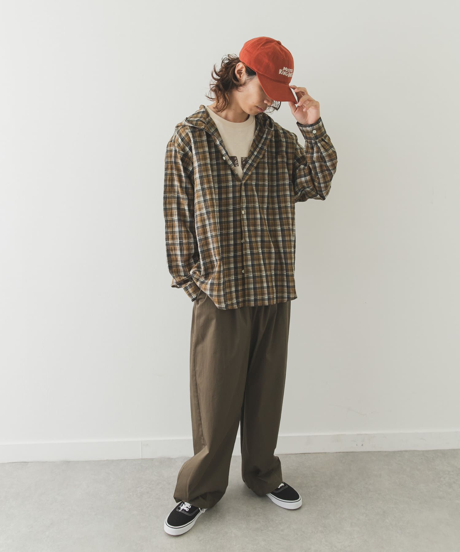 Sonny Label 「チェックフーデッドシャツ」|シャツ・ブラウス|