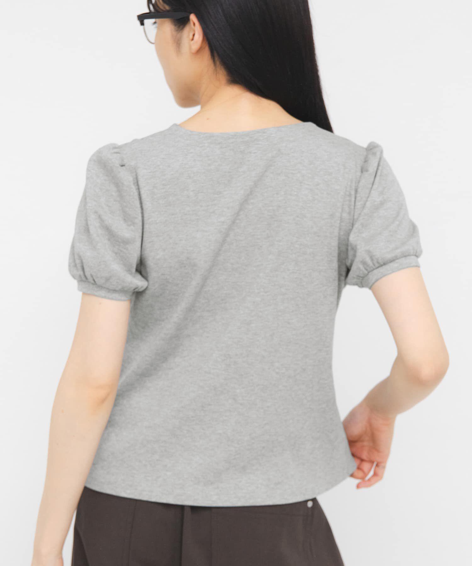  「アシメトリーデザインカットソー」|Tシャツ・カットソー|