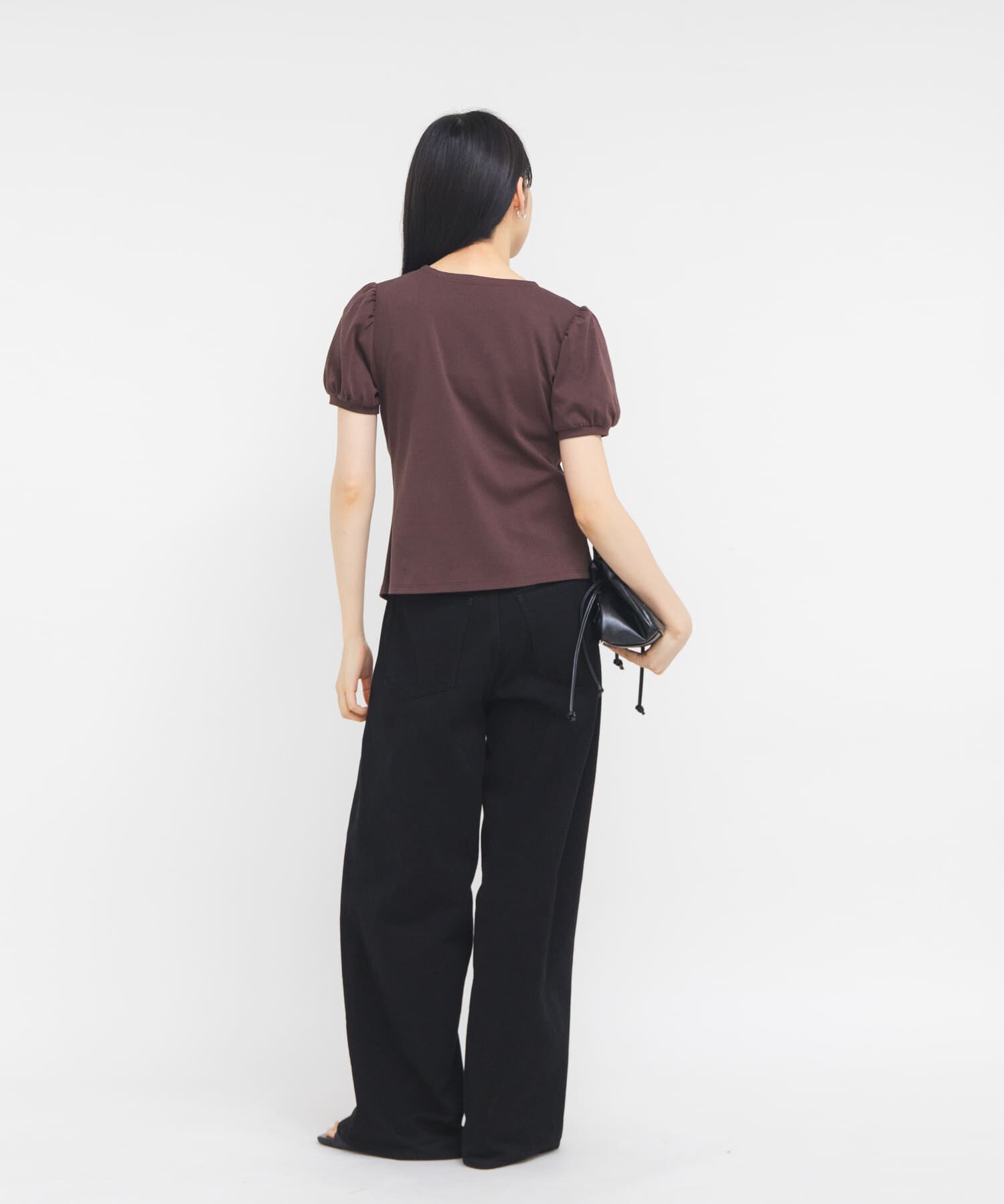  「アシメトリーデザインカットソー」|Tシャツ・カットソー|