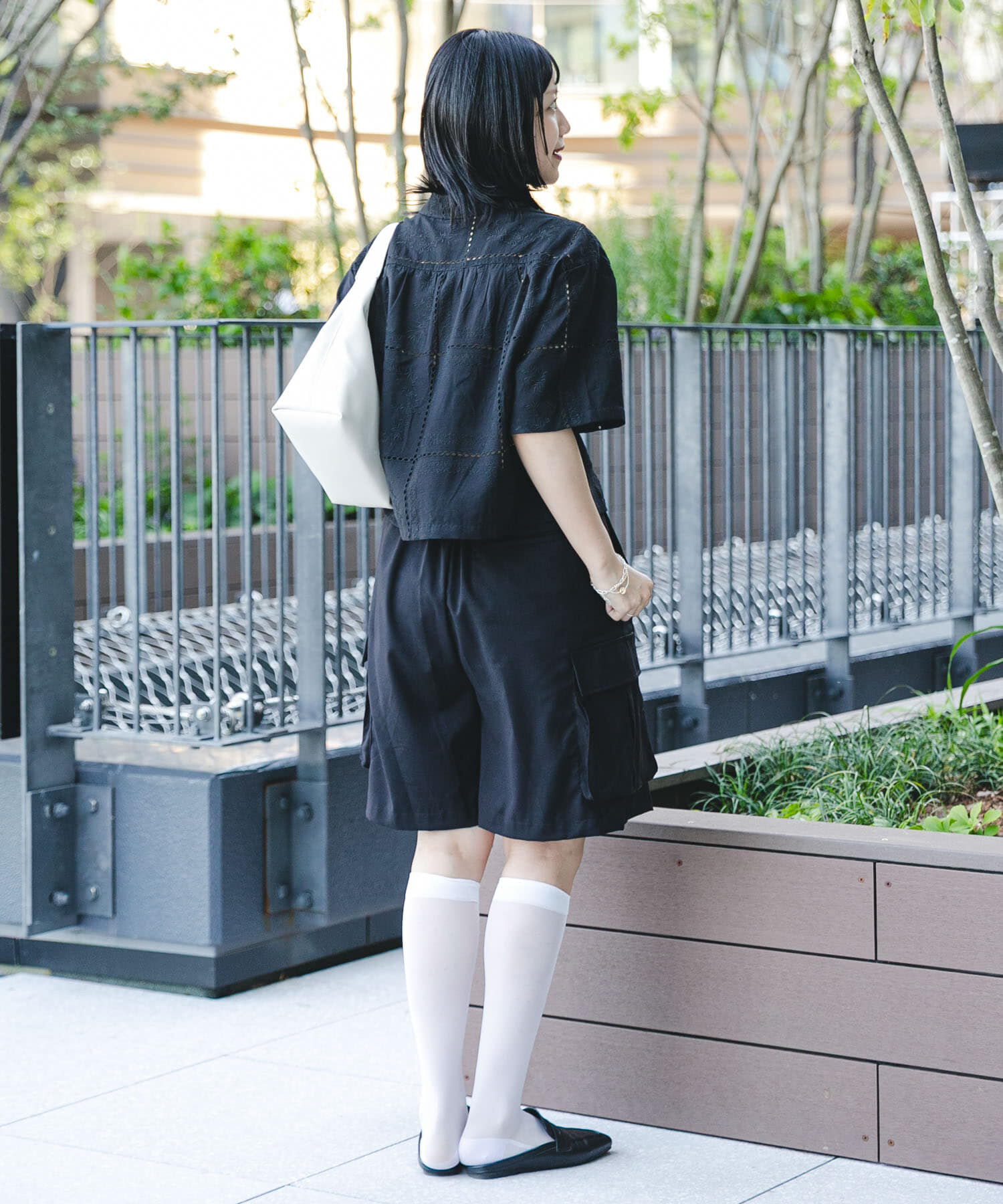SENSE OF PLACE by URBAN RESEARCH「ヒラヒラパッチワークシシュウシャツ」|シャツ・ブラウス|