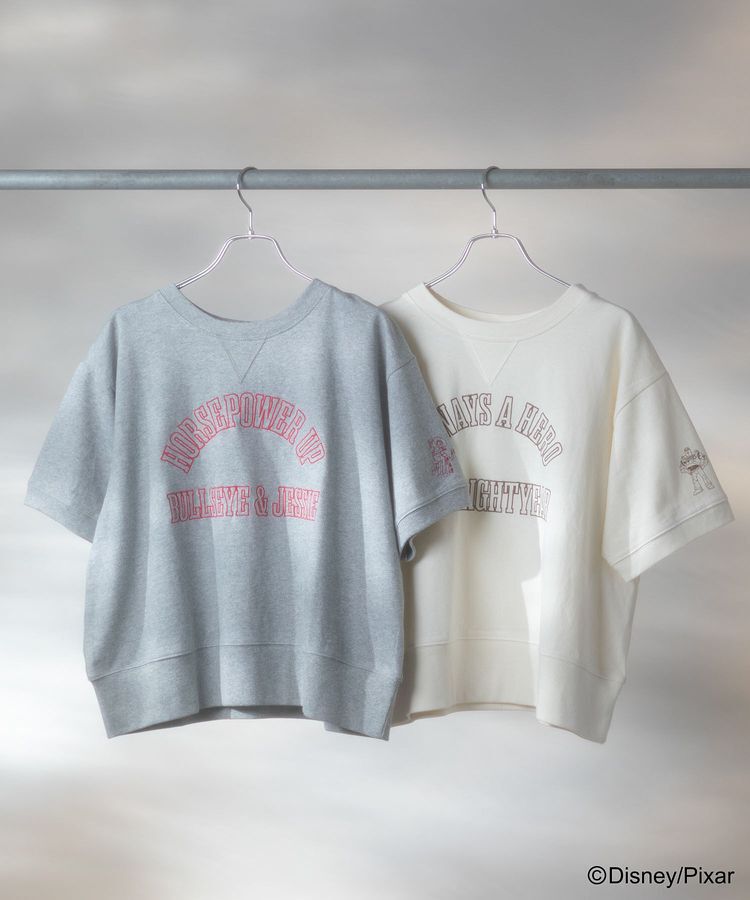 Green Parks「トイストーリー/スウェット風ロゴTシャツ」|Tシャツ・カットソー|