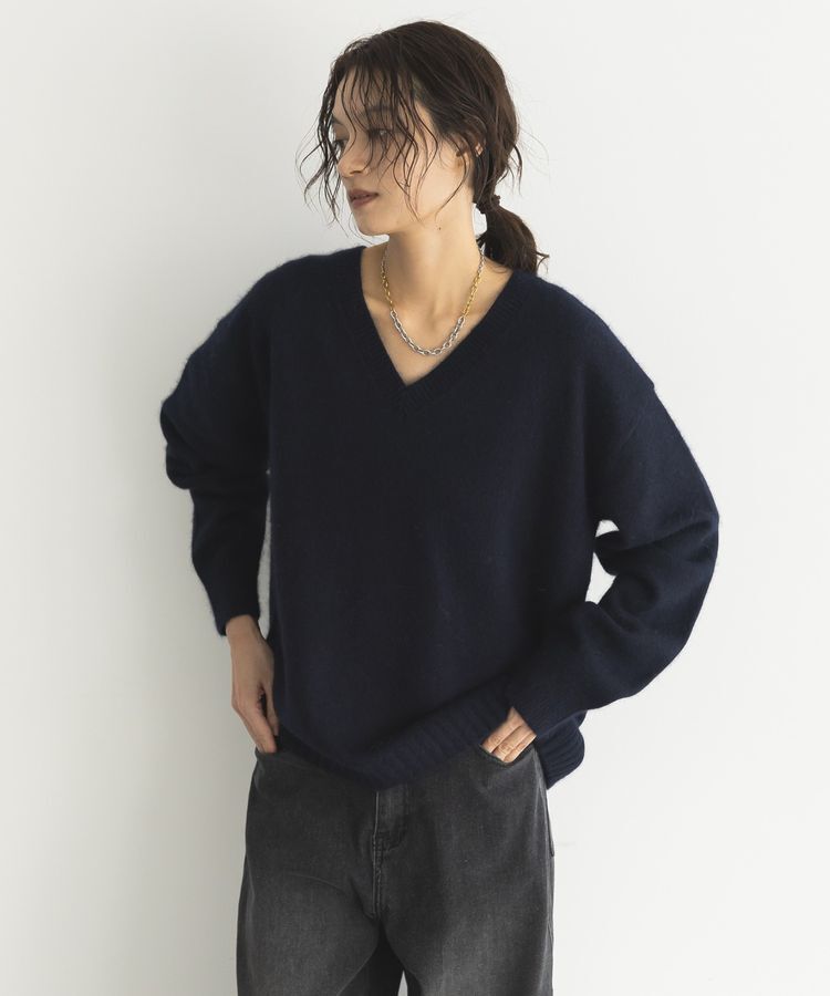 GARAGE OF GOOD CLOTHING「【TORRAZZO DONNA】ベーシックVネックニット」|ニット・セーター|