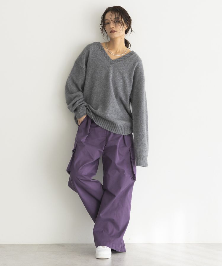 GARAGE OF GOOD CLOTHING「【TORRAZZO DONNA】ベーシックVネックニット」|ニット・セーター|