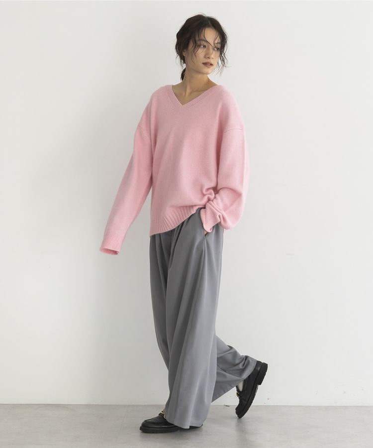 GARAGE OF GOOD CLOTHING「【TORRAZZO DONNA】ベーシックVネックニット」|ニット・セーター|