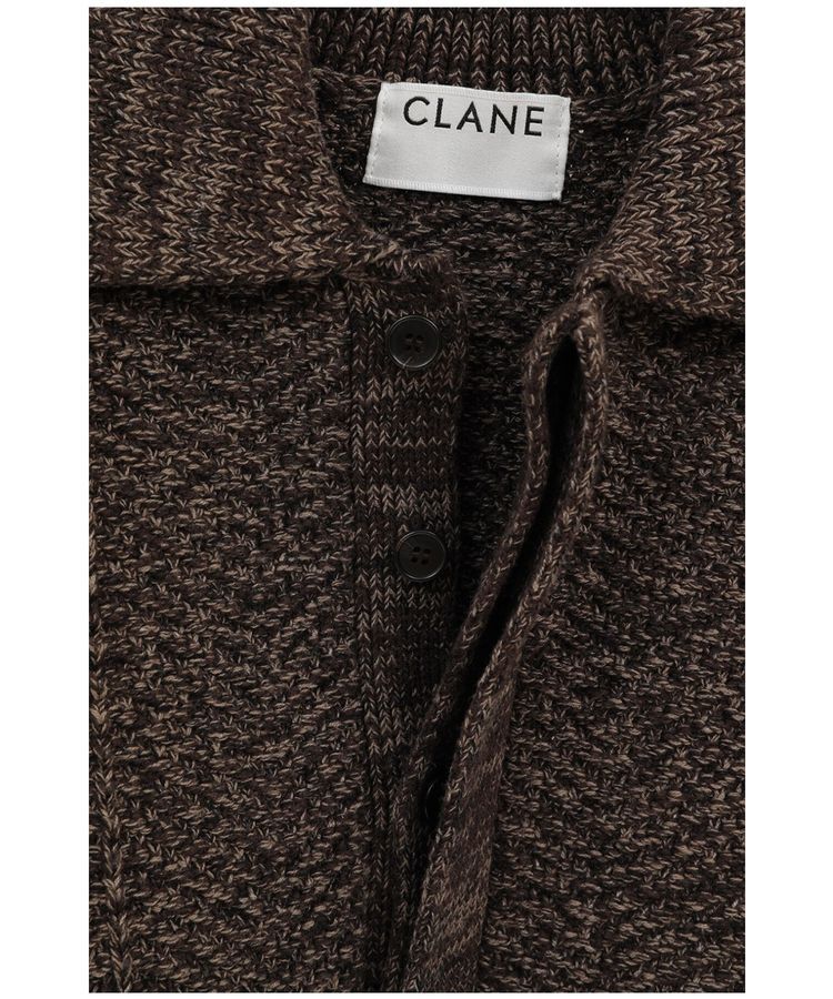GARAGE OF GOOD CLOTHING「【CLANE】OVER HALF SLEEVE POLO KNIT TOPS」|ニット・セーター|