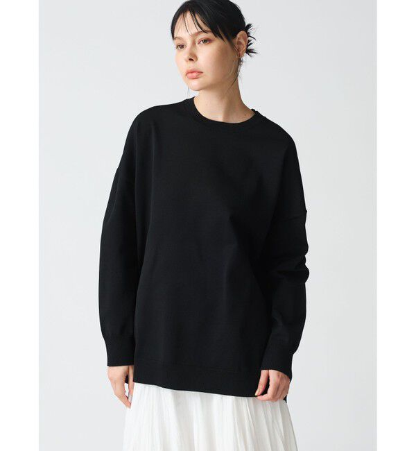 mizuiro ind「mizuiro ind クルーネックプルオーバー」|ニット・セーター|