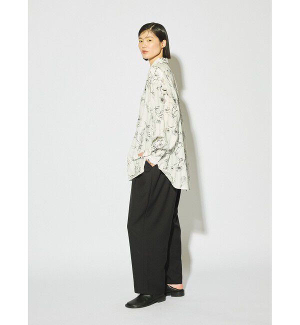 MIDIUMISOLID「MIDIUMISOLID for Ladies タックワイドイージーパンツ」|その他|