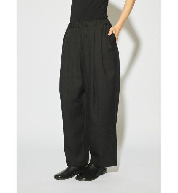 MIDIUMISOLID「MIDIUMISOLID for Ladies タックワイドイージーパンツ」|その他|