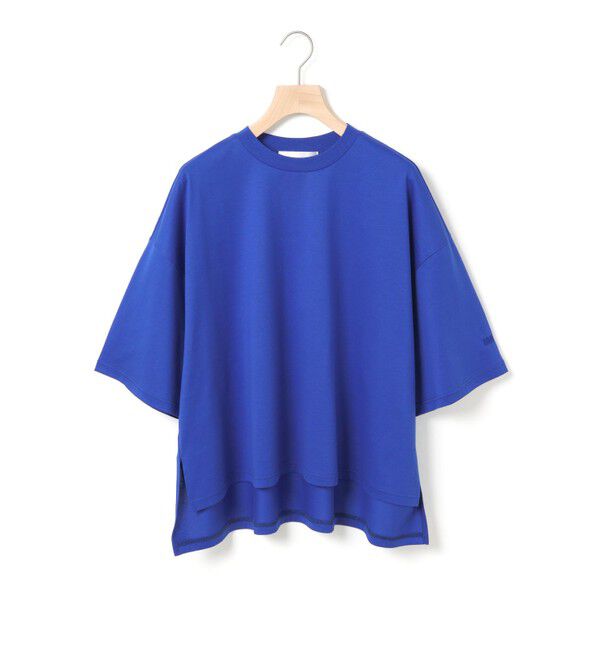 MARMARMAR「MARMARMAR クルーネックワイドTシャツ」|Tシャツ・カットソー|ブルー