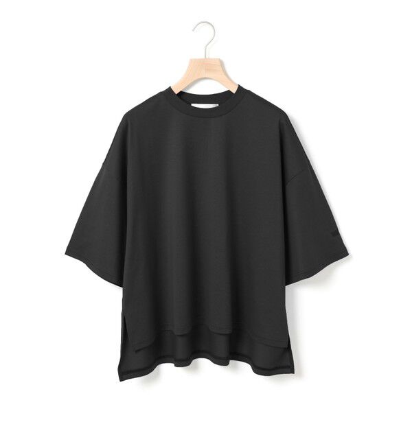 MARMARMAR「MARMARMAR クルーネックワイドTシャツ」|Tシャツ・カットソー|ブラック