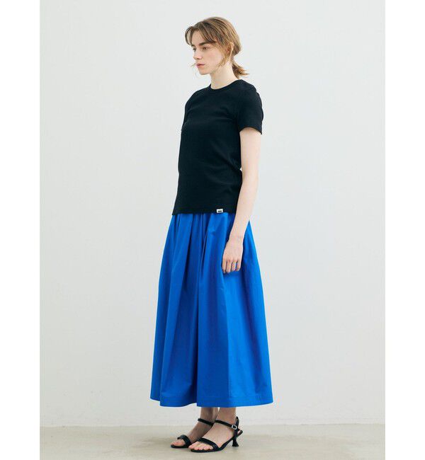 MARMARMAR「MARMARMAR ハーフスリーブリブTシャツ」|Tシャツ・カットソー|