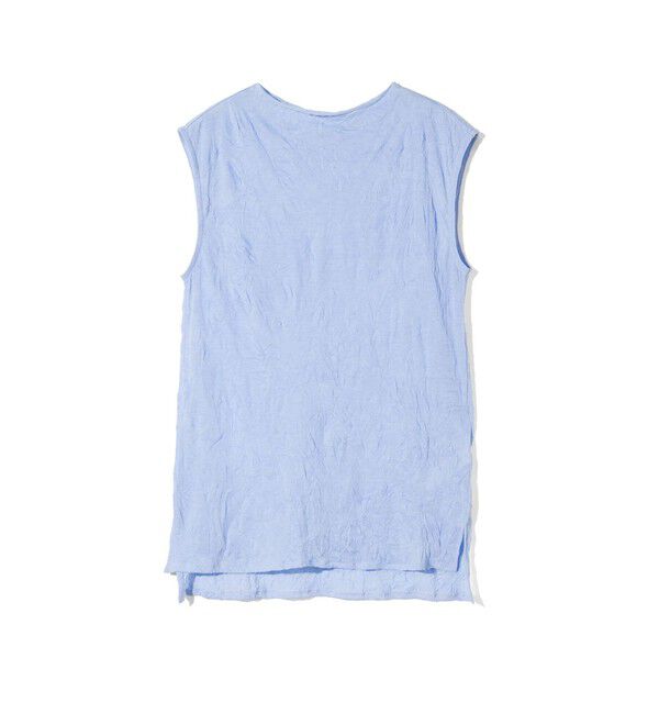 MIDIUMISOLID「MIDIUMISOLID for Ladies シースルーハイネックノースリーブインナー」|Tシャツ・カットソー|ラベンダー