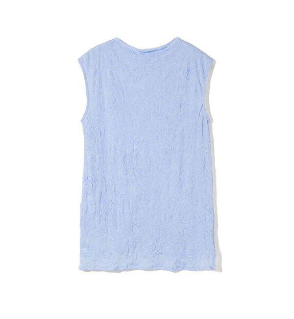 MIDIUMISOLID「MIDIUMISOLID for Ladies シースルーハイネックノースリーブインナー」|Tシャツ・カットソー|