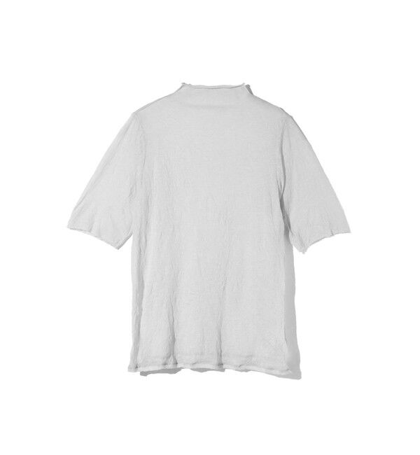 MIDIUMISOLID「MIDIUMISOLID for Ladies シースルーハイネックスリーブインナー」|Tシャツ・カットソー|ライトグレー