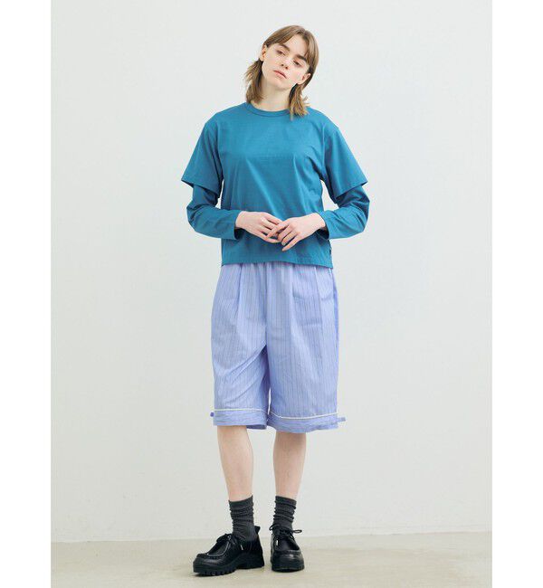 MARMARMAR「MARMARMAR ドローストリングヘムショートパンツ」|その他|