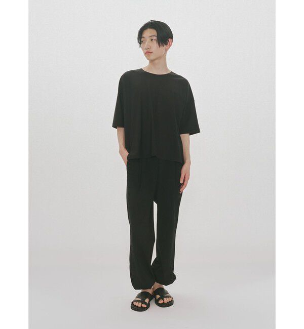 MIDIUMISOLID「MIDIUMISOLID エッセンシャルワイドTシャツ」|Tシャツ・カットソー|