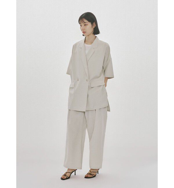 MIDIUMISOLID「MIDIUMISOLID for Ladies タックイージーパンツ」|その他|