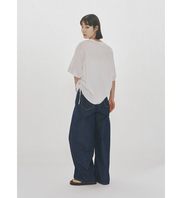 MIDIUMISOLID「MIDIUMISOLID for Ladies ドローストリングTシャツ」|Tシャツ・カットソー|