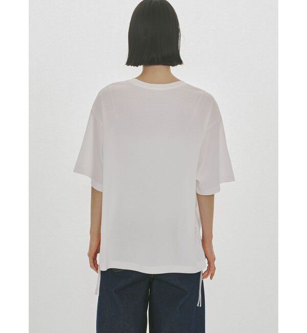 MIDIUMISOLID「MIDIUMISOLID for Ladies ドローストリングTシャツ」|Tシャツ・カットソー|