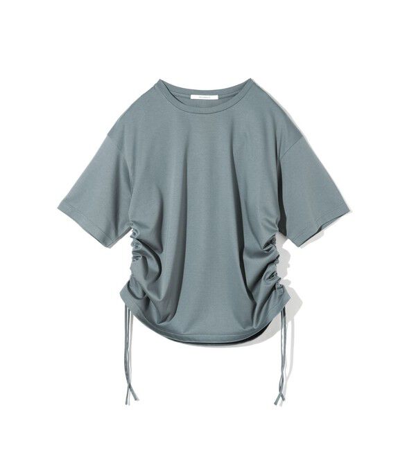 MIDIUMISOLID「MIDIUMISOLID for Ladies ドローストリングTシャツ」|Tシャツ・カットソー|