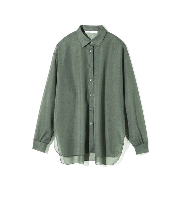 MIDIUMISOLID「MIDIUMISOLID for Ladies エッセンシャルジャージーシャツ」|シャツ・ブラウス|