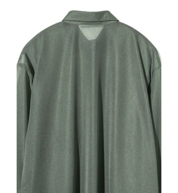 MIDIUMISOLID「MIDIUMISOLID for Ladies エッセンシャルジャージーシャツ」|シャツ・ブラウス|