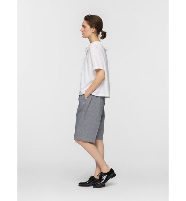 mizuiro ind「mizuiro ind フリルカラースキッパーTシャツ」|Tシャツ・カットソー|