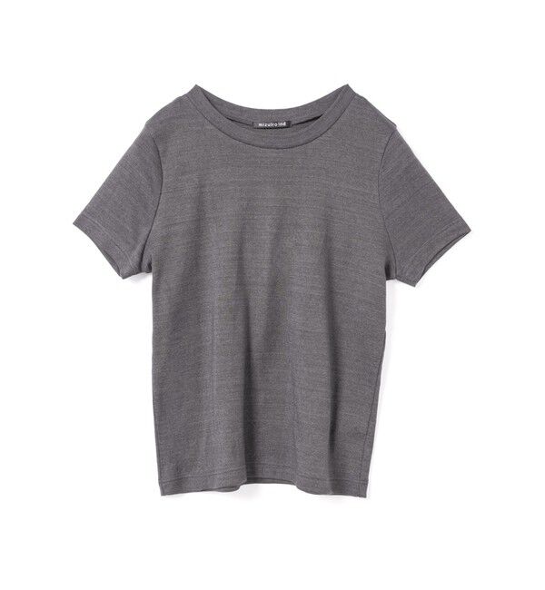 mizuiro ind「mizuiro ind クルーネックTシャツ」|Tシャツ・カットソー|グレー