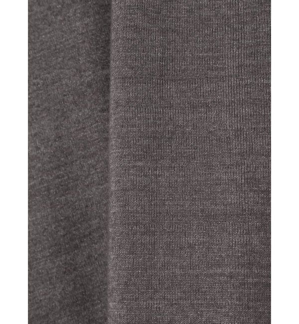 mizuiro ind「mizuiro ind クルーネックワイドワンピース」|ワンピース|