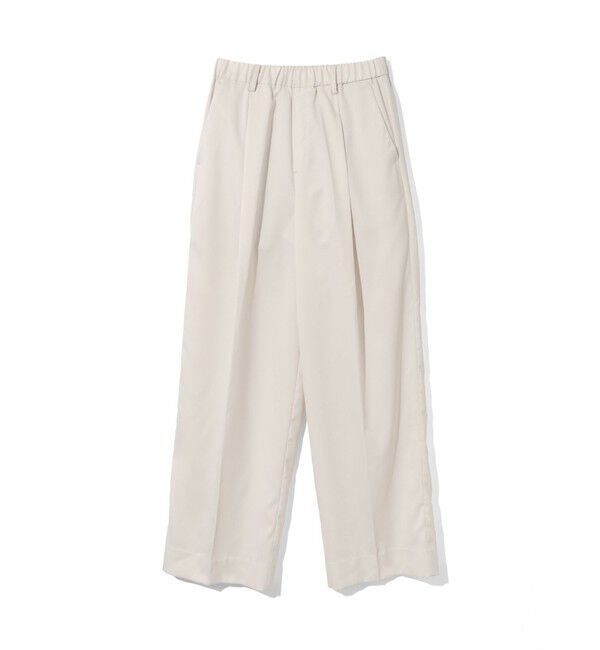 MIDIUMISOLID「MIDIUMISOLID for Ladies ストレートイージースラックス」|その他|ベージュ