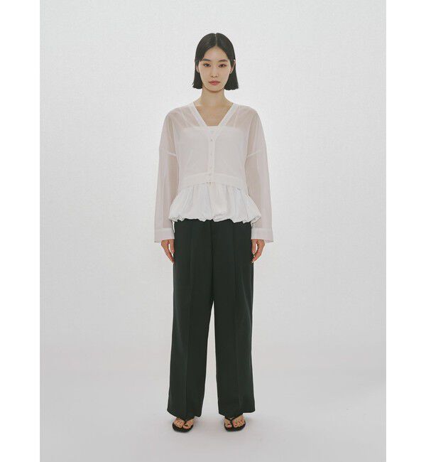 MIDIUMISOLID「MIDIUMISOLID for Ladies ストレートイージースラックス」|その他|